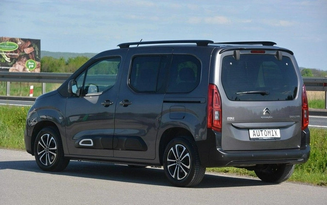 Citroen Berlingo cena 76800 przebieg: 93203, rok produkcji 2018 z Pelplin małe 407